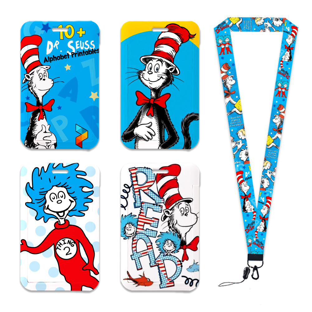 Comedy Films Hat Cat Design Ca - Lanyard Badge Holder review and price