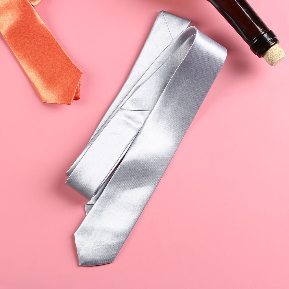 Fashion Casual Slim Plain Mens - Skinny Tie Men review and price