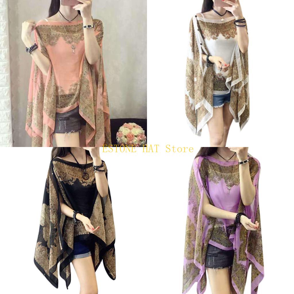 49MF Large Size Women Beach Bl - Pashmina Wrap Large review and price