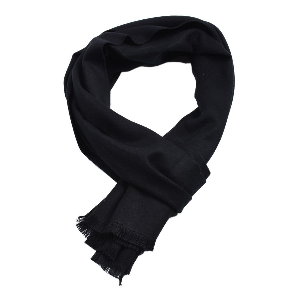 Solid Color Cashmere Scarf Win - Muffler Men Wool review and price