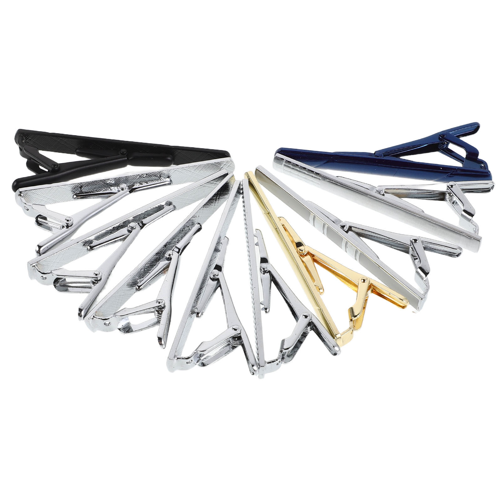 10Pcs Necktie Clip Set Elegant - Tie Bar Set Gift review and price