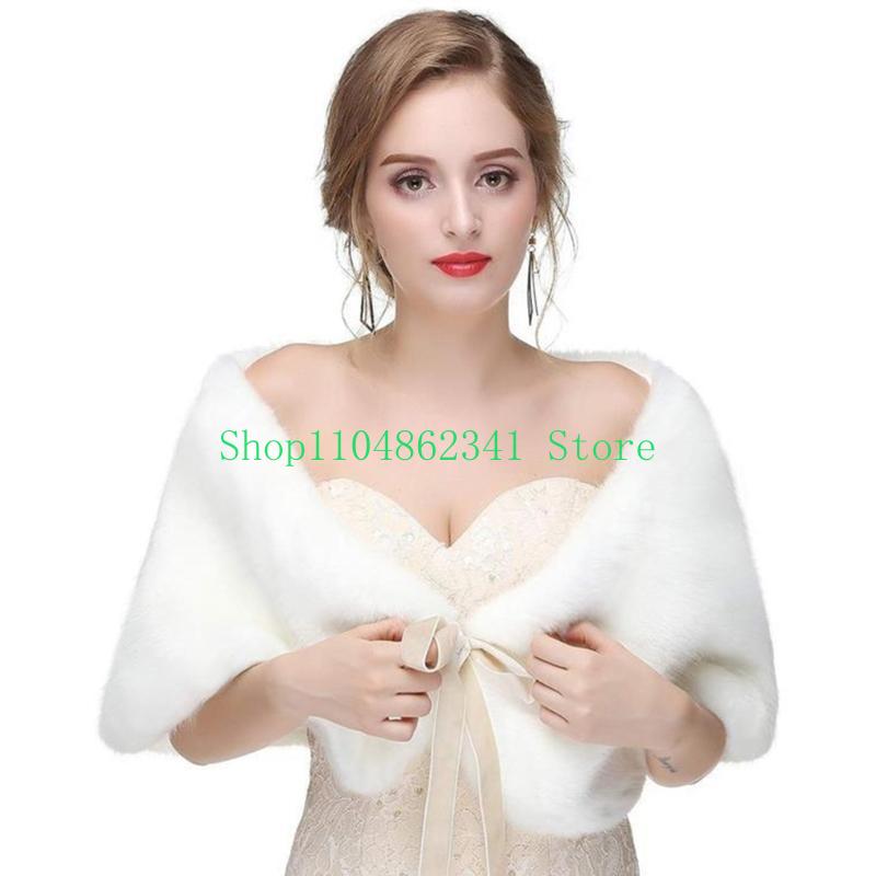 652F Sophisticated Faux Furs S - Stole Wedding Shawl review and price