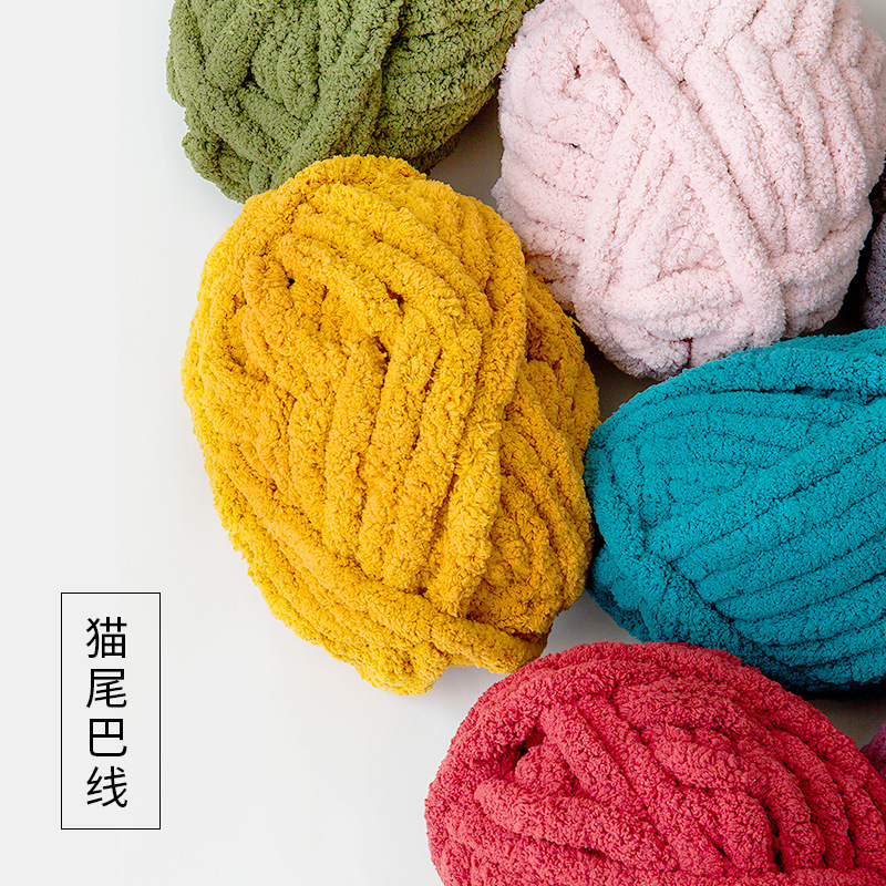 Super Coarse Yarn for Pet Bed, - Woven Scarf Blanket review and price