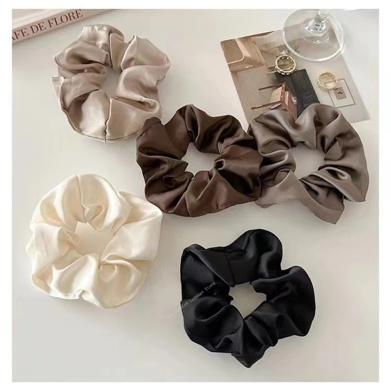 Vintage Silk Hair Scrunchies E - Silk Tie Striped review and price