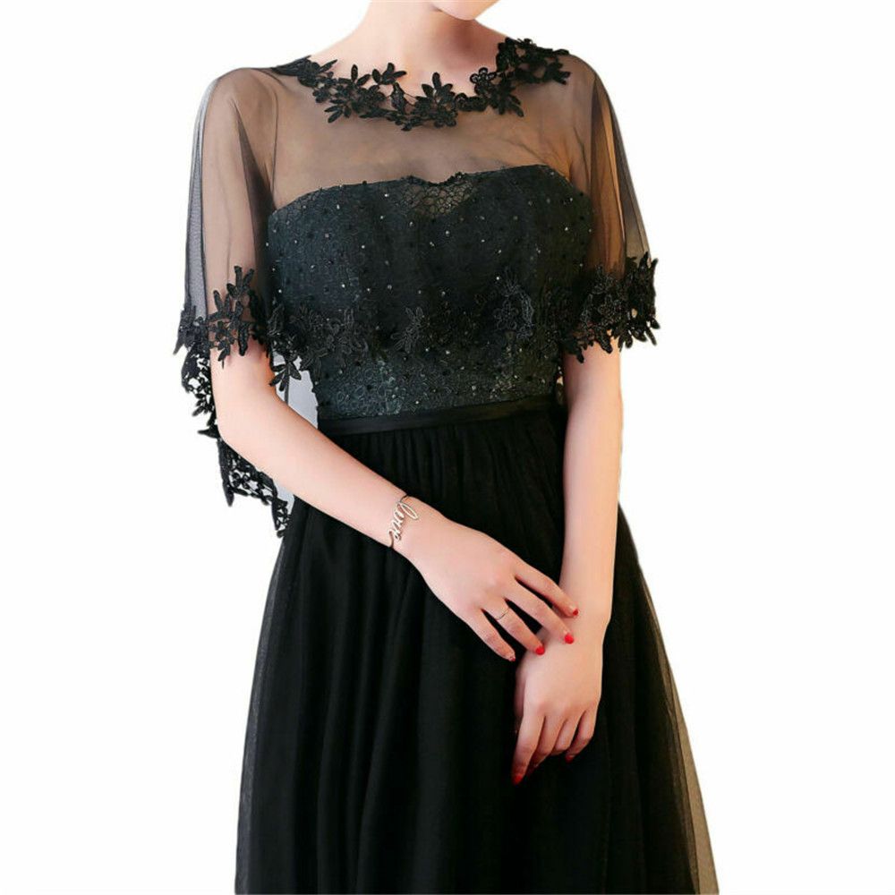 Fashion Lace Short Sleeve Shru - Stole Wedding Shawl review and price