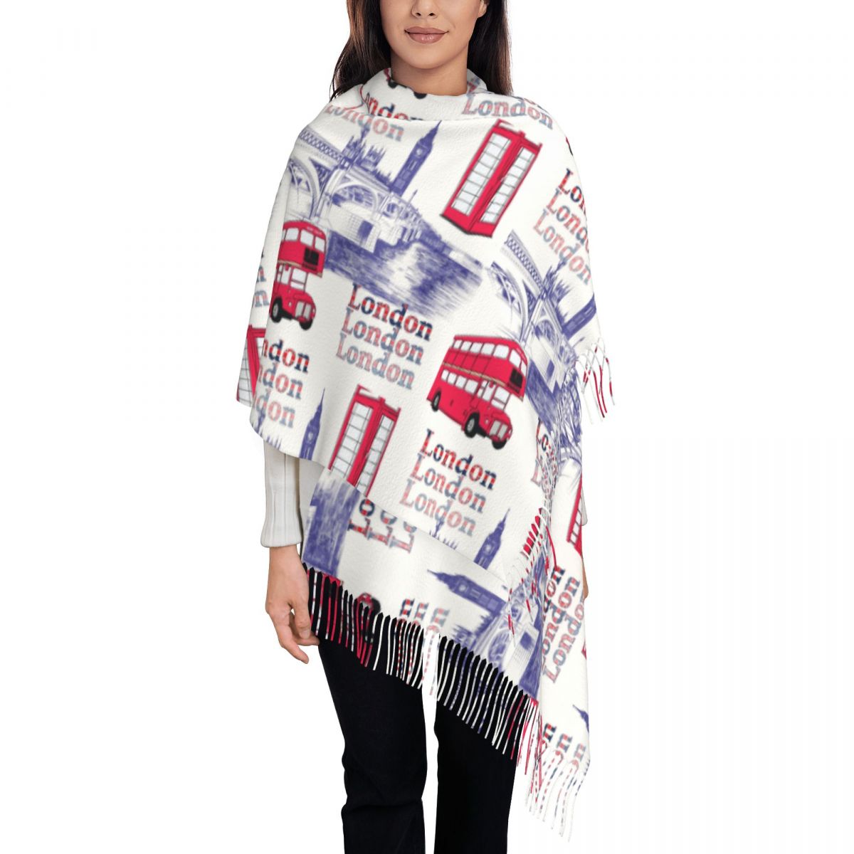 London England Scenes Shawls W - Pashmina Wrap Large review and price