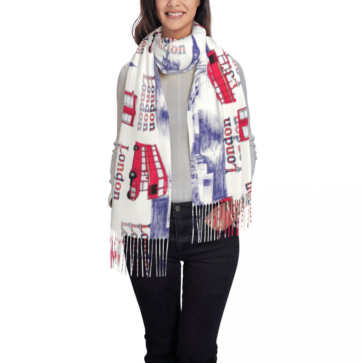 London England Scenes Shawls W - Pashmina Wrap Large review and price