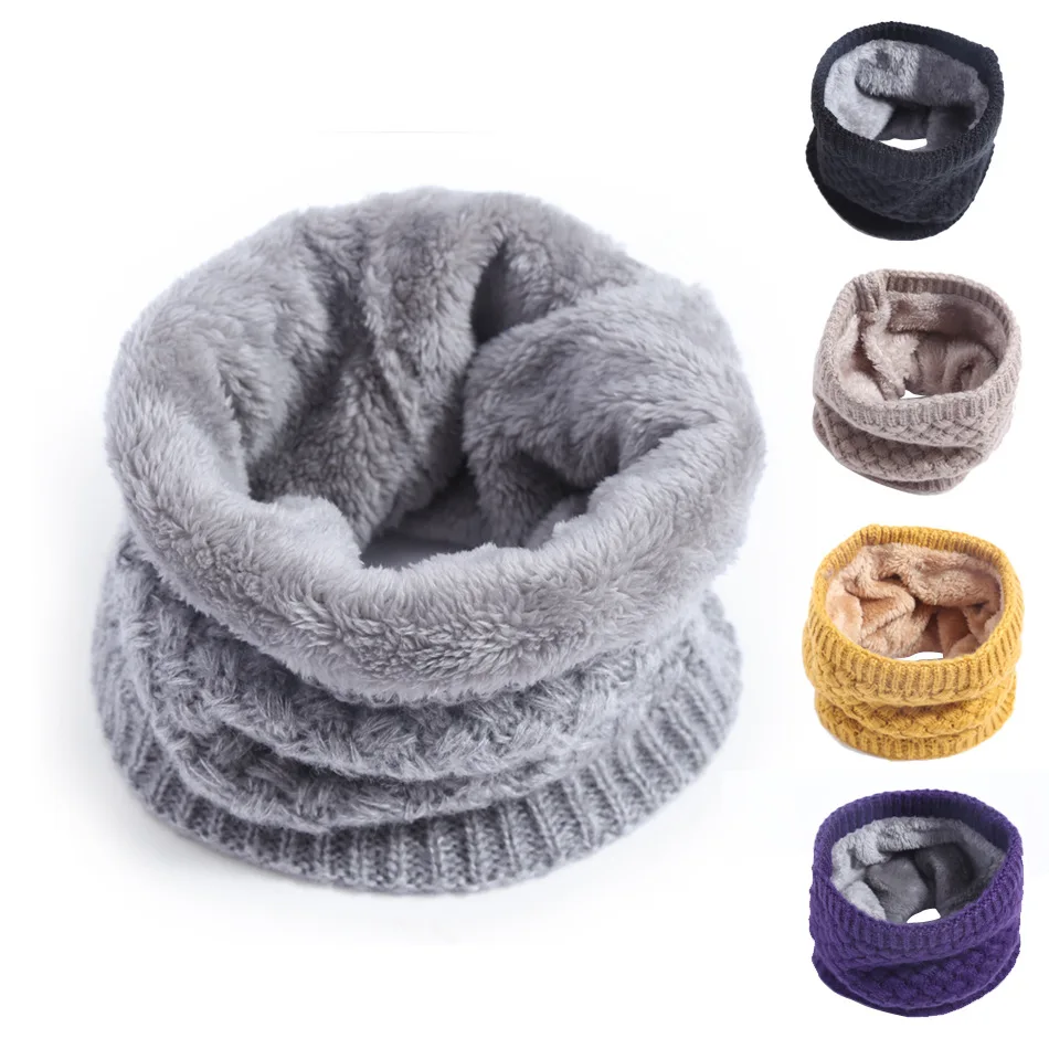 Kids Girls/Boys Winter Knitted - Infinity Scarf Knit review and price