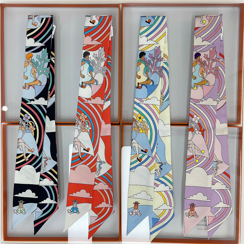 Women 100% Mulberry Silk Scarf - Ascot Neck Scarf review and price