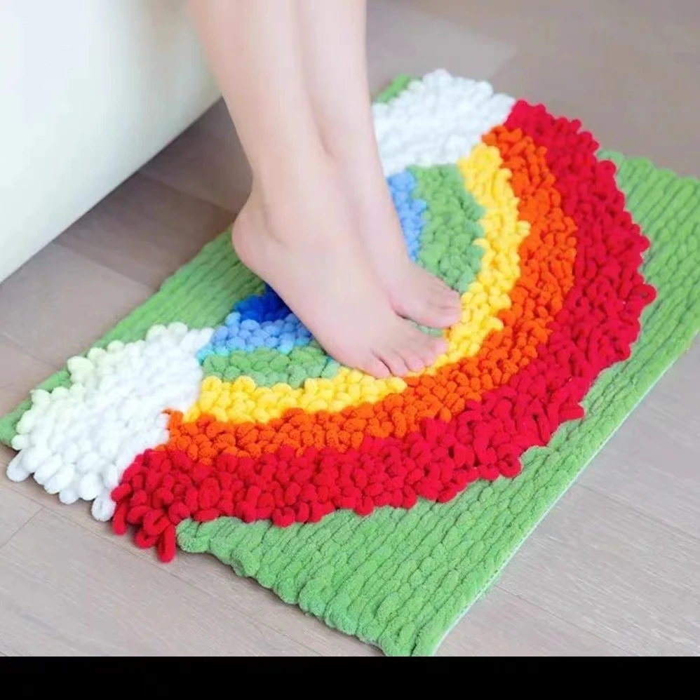 100g/Ball Finger Loop Yarn Thr - Woven Scarf Blanket review and price