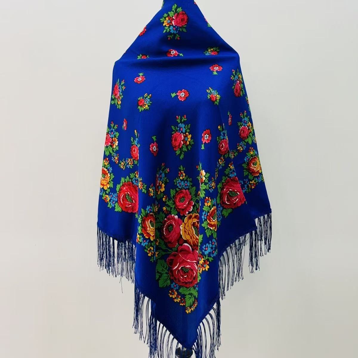 120*120cm Luxury Floral Russia - Bandana Cotton review and price