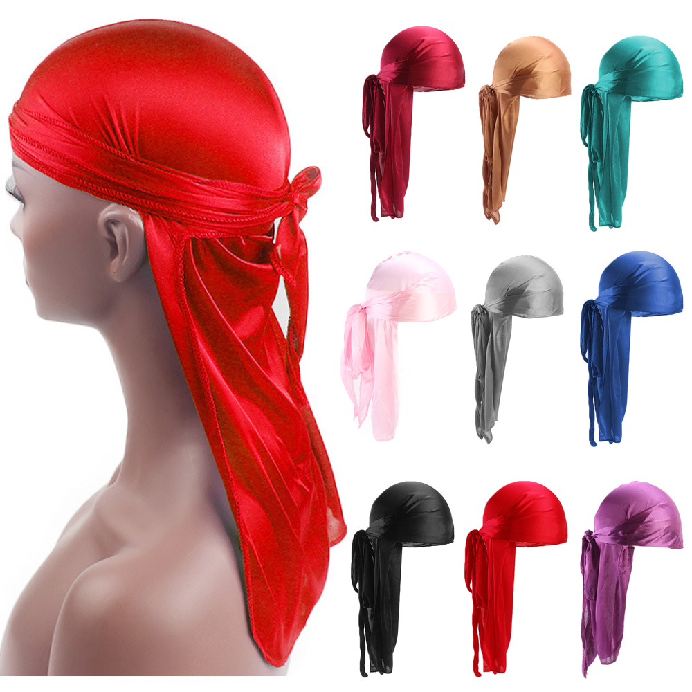 Unisex Adult Satin Long Tail D - Bandana Doo Rag review and price