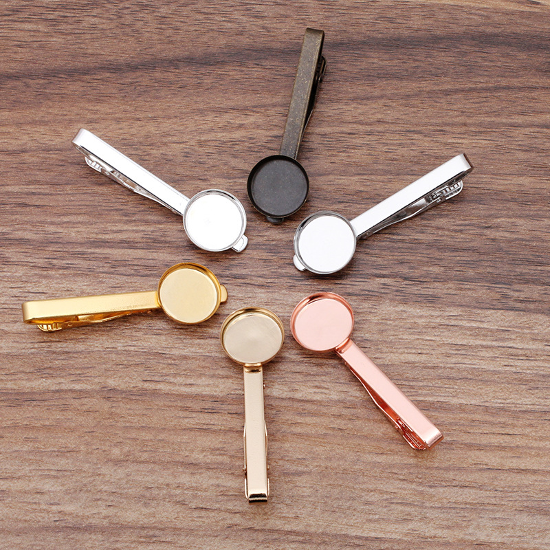 50pcs Color Necktie Tie Clip C - Tie Bar Set Gift review and price