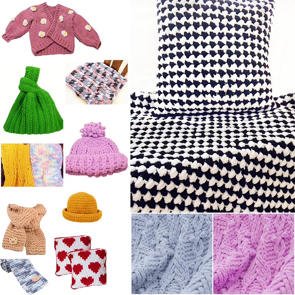 100g/Roll Finger Loop Yarn Thr - Woven Scarf Blanket review and price