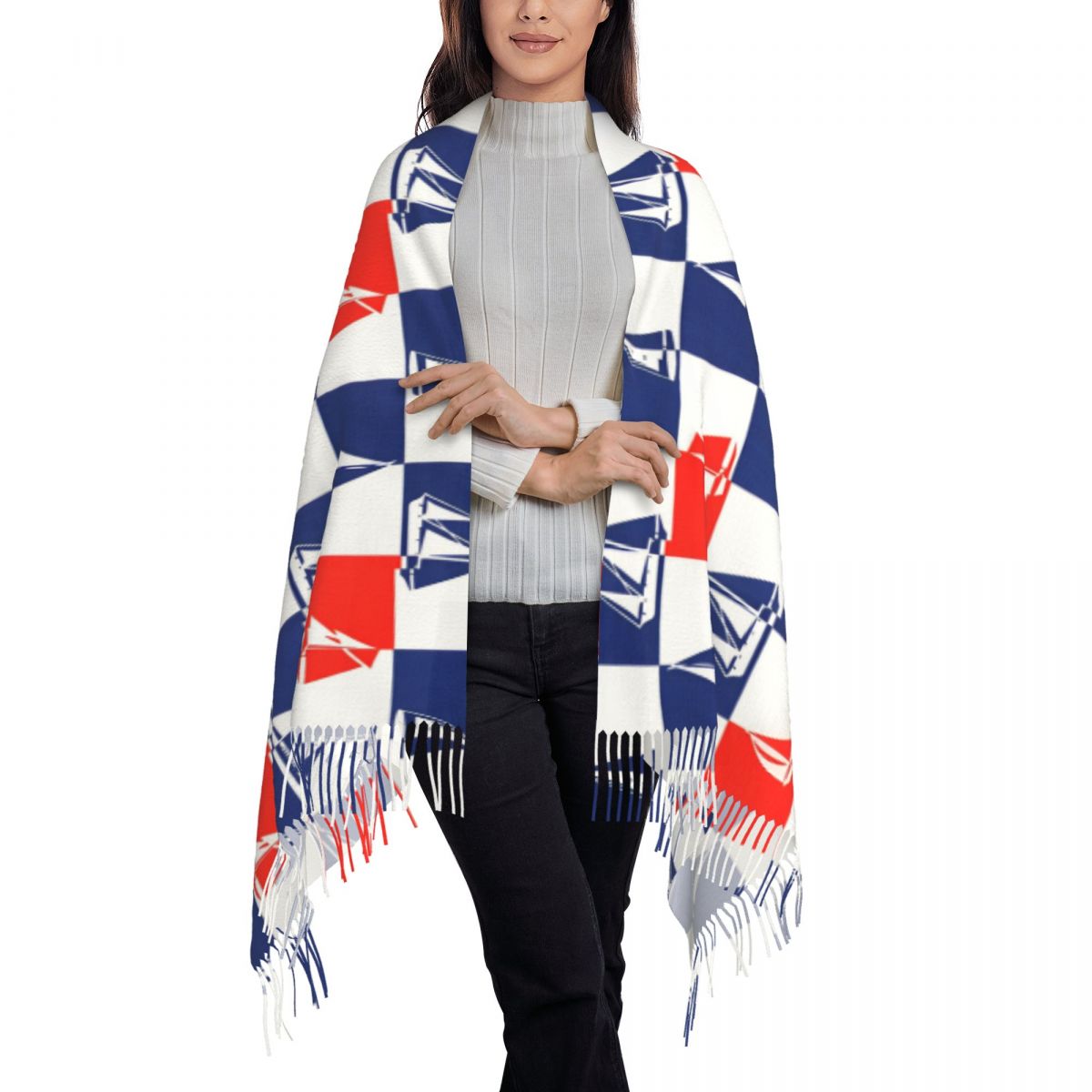 Sailing Ship Ocean Scarf Fall  - Pashmina Wrap Large review and price
