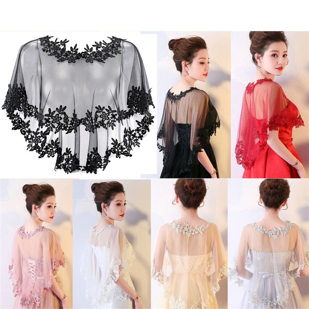 Women Party Bridal Casual Lace - Stole Wedding Shawl review and price