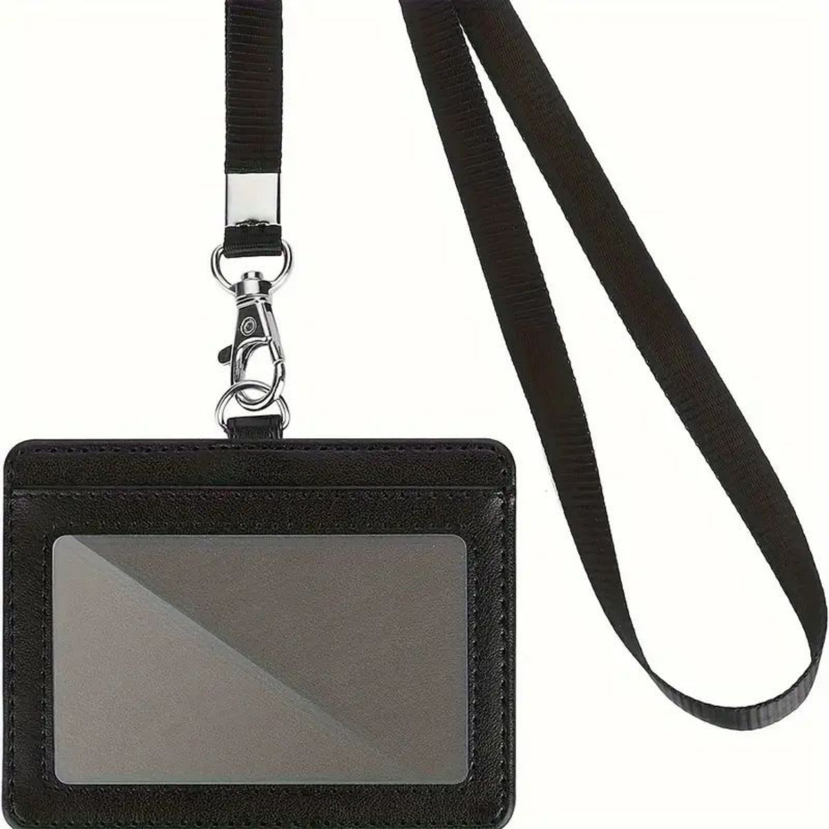 1 pc Horizontal ID badge holde - Lanyard Badge Holder review and price