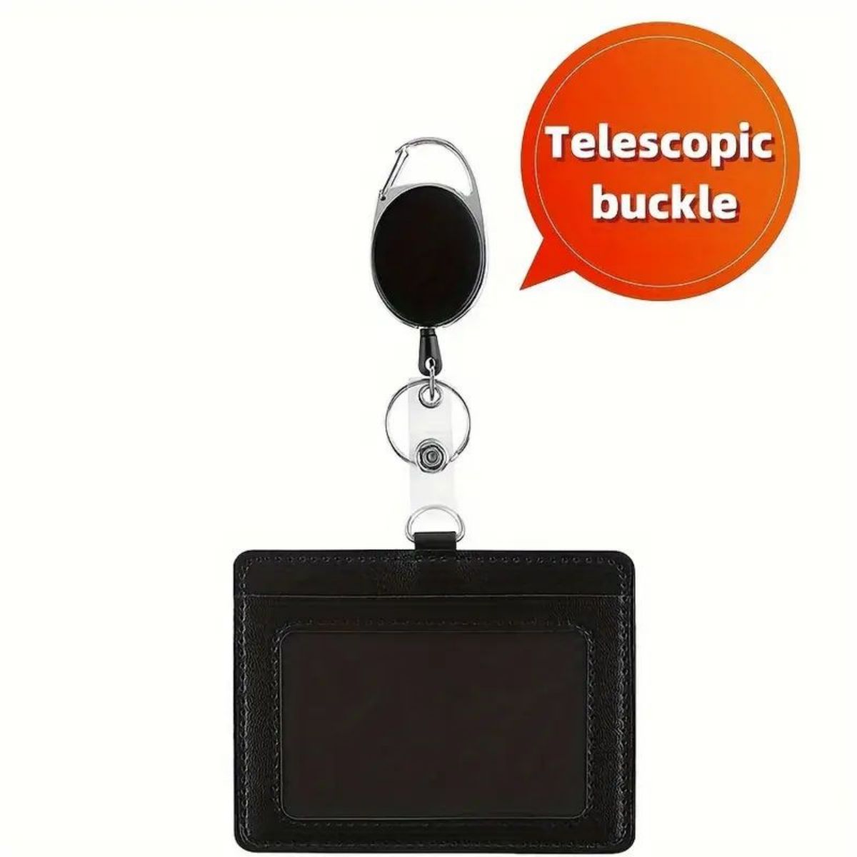 1 pc Horizontal ID badge holde - Lanyard Badge Holder review and price