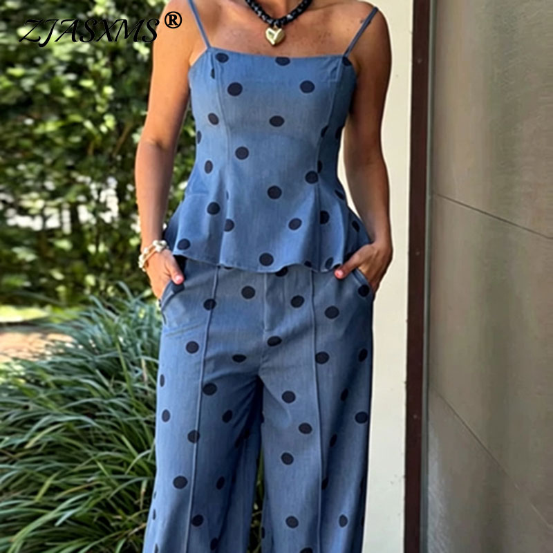 Vintage Dot Print Chambray Two - Pocket Square Set review and price