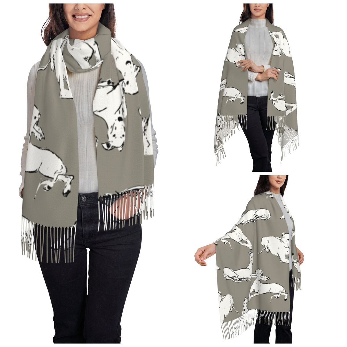 Relaxing Greyhound Whippet Sca - Pashmina Wrap Large review and price