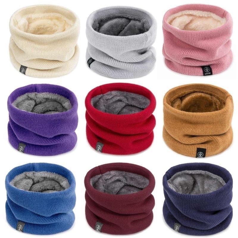 Winter Knitted Plush Thick Nec - Infinity Scarf Knit review and price