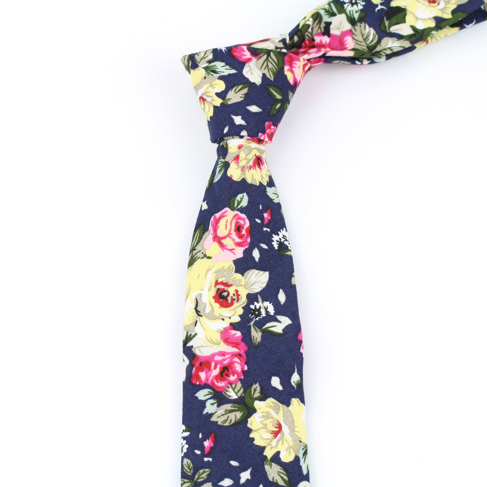 Cotton Men's Colourful Tie Tie - Skinny Tie Men review and price