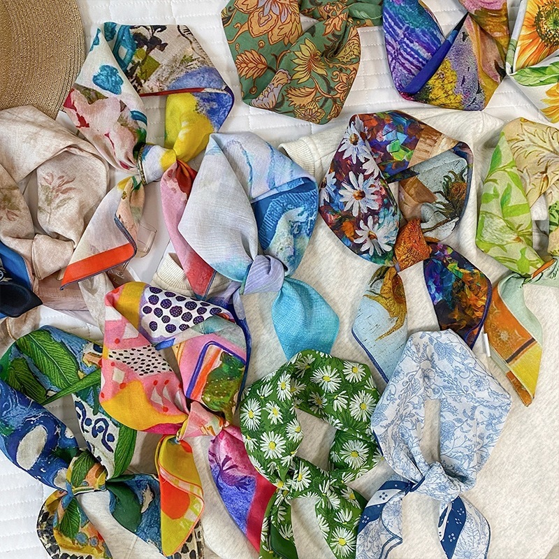 100% Cotton Square Scarf For W - Bandana Cotton review and price