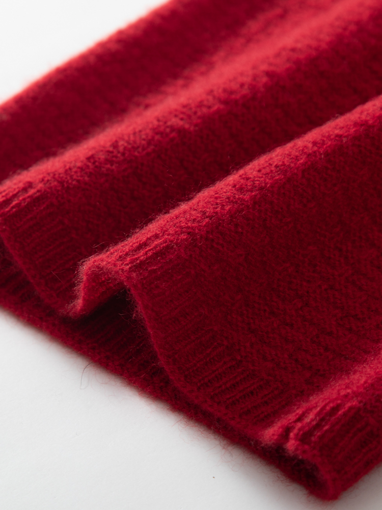 100% Pure Cashmere Waffle Knit - Infinity Scarf Knit review and price