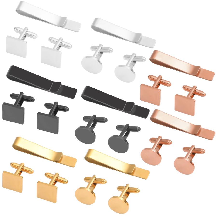 Freeteeme New Fashion Cufflink - Tie Bar Set Gift review and price