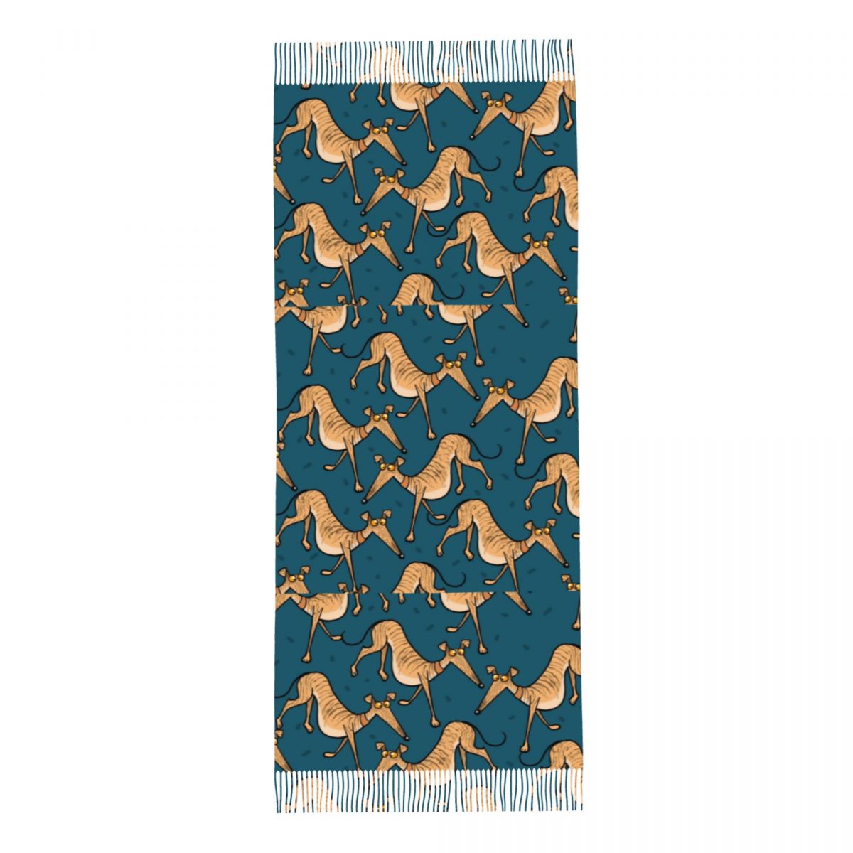 Greyhound Whippet Lurcher Dog  - Pashmina Wrap Large review and price
