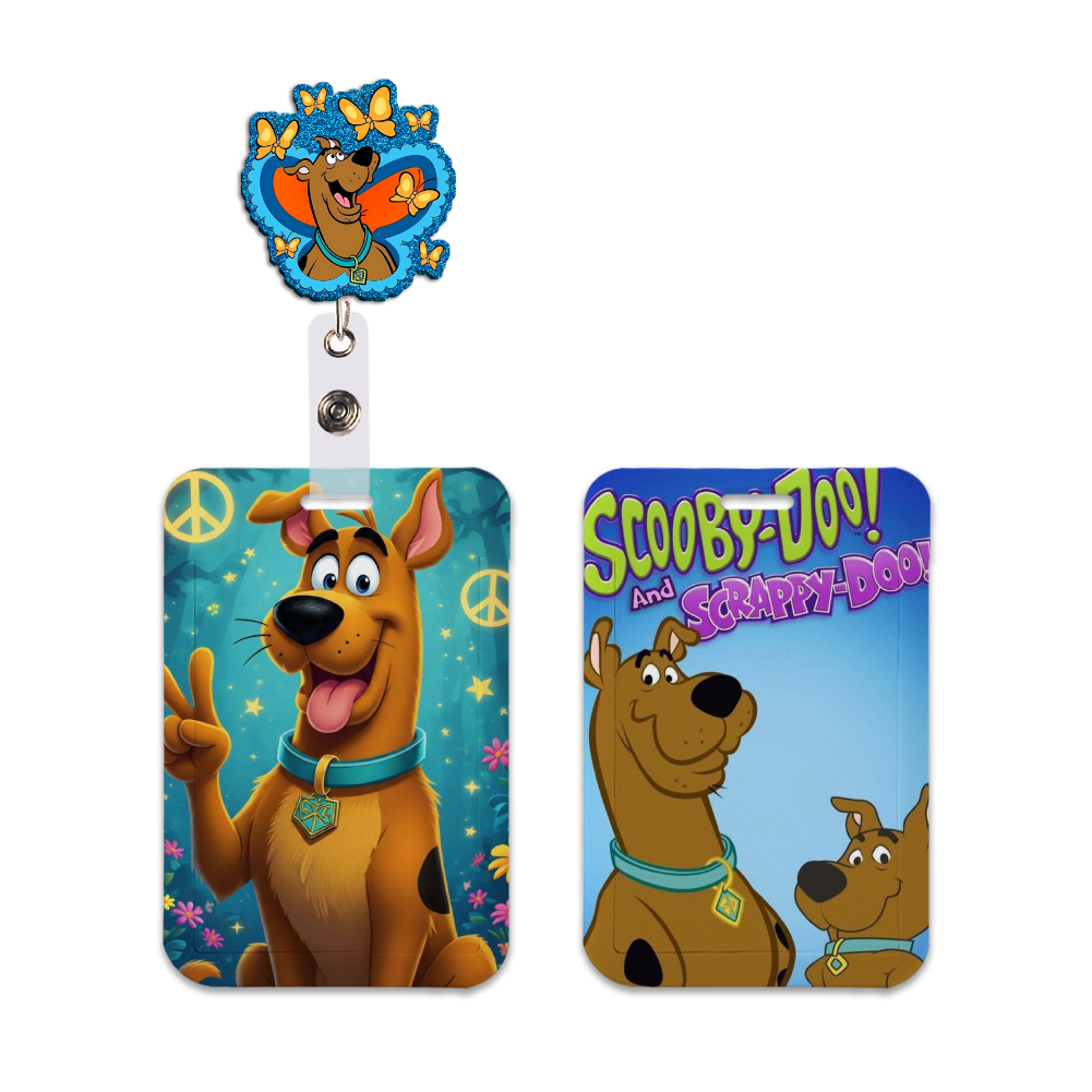 Cartoon Dog Card Case Lanyard  - Lanyard Badge Holder review and price
