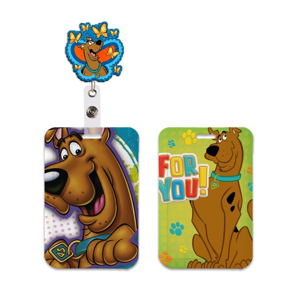 Cartoon Dog Card Case Lanyard  - Lanyard Badge Holder review and price