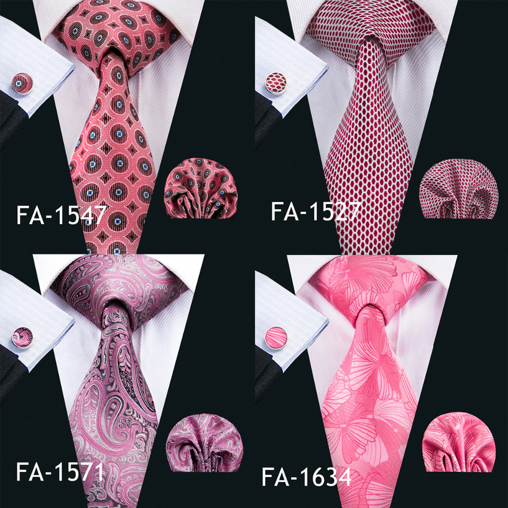 Barry.Wang New Pink Tie For We - Silk Tie Striped review and price
