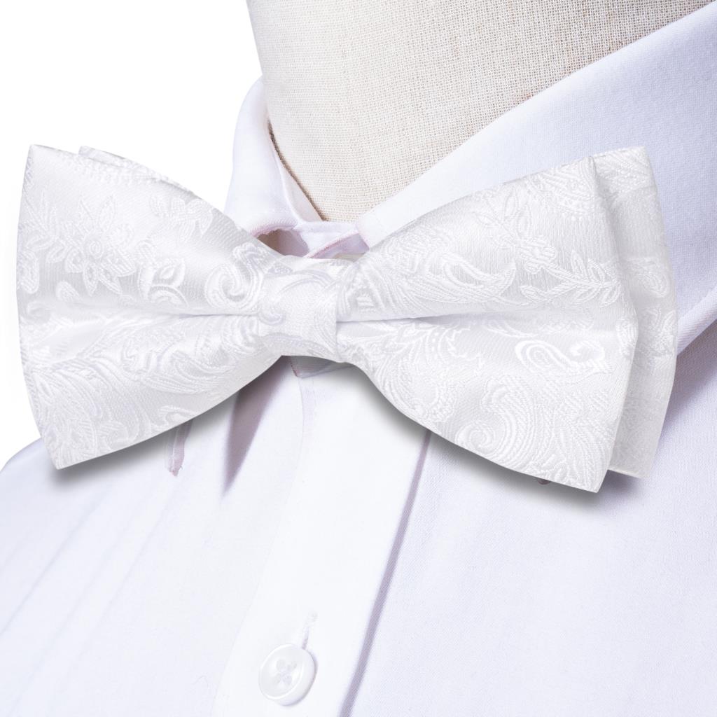 Hi-Tie Mens Bow Tie Hanky Cuff - Bow Tie Pre Tied review and price
