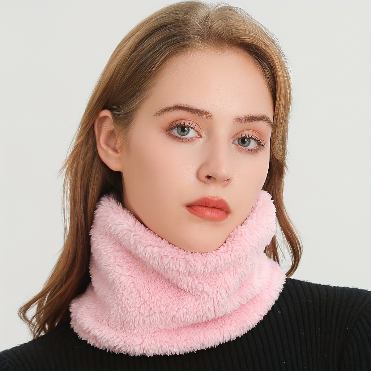 Windproof Plush Infinity Scarf - Infinity Scarf Knit review and price