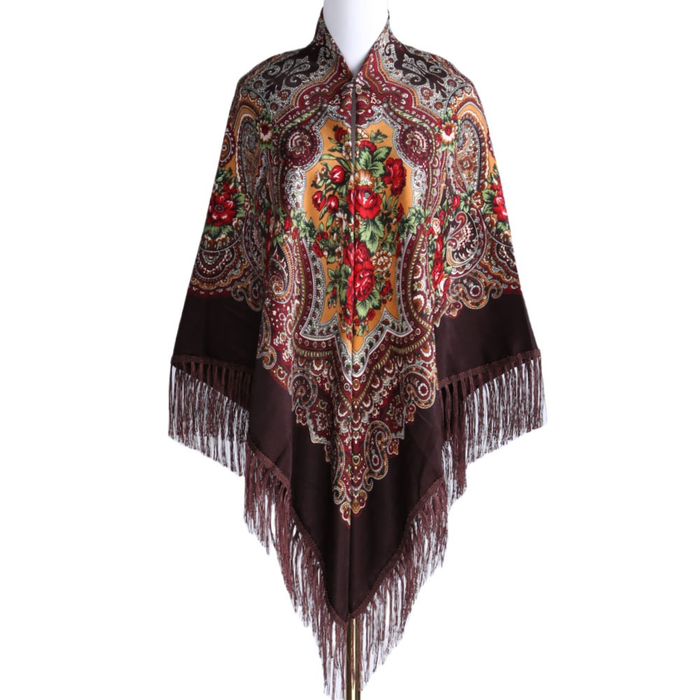 Vintage Style 160x160cm Square - Bandana Cotton review and price