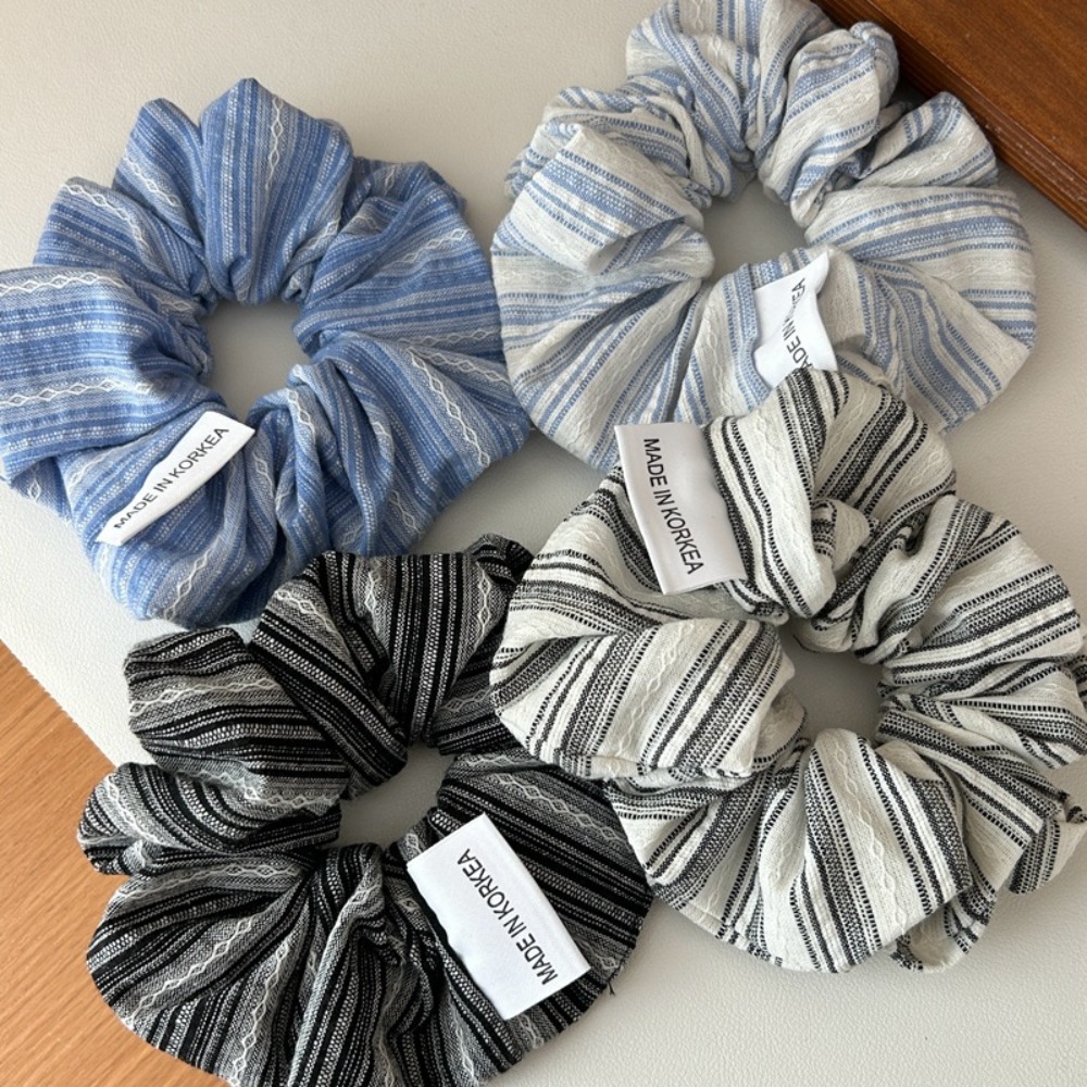 2025 Korea Fashion Stripe Hair - Silk Tie Striped review and price