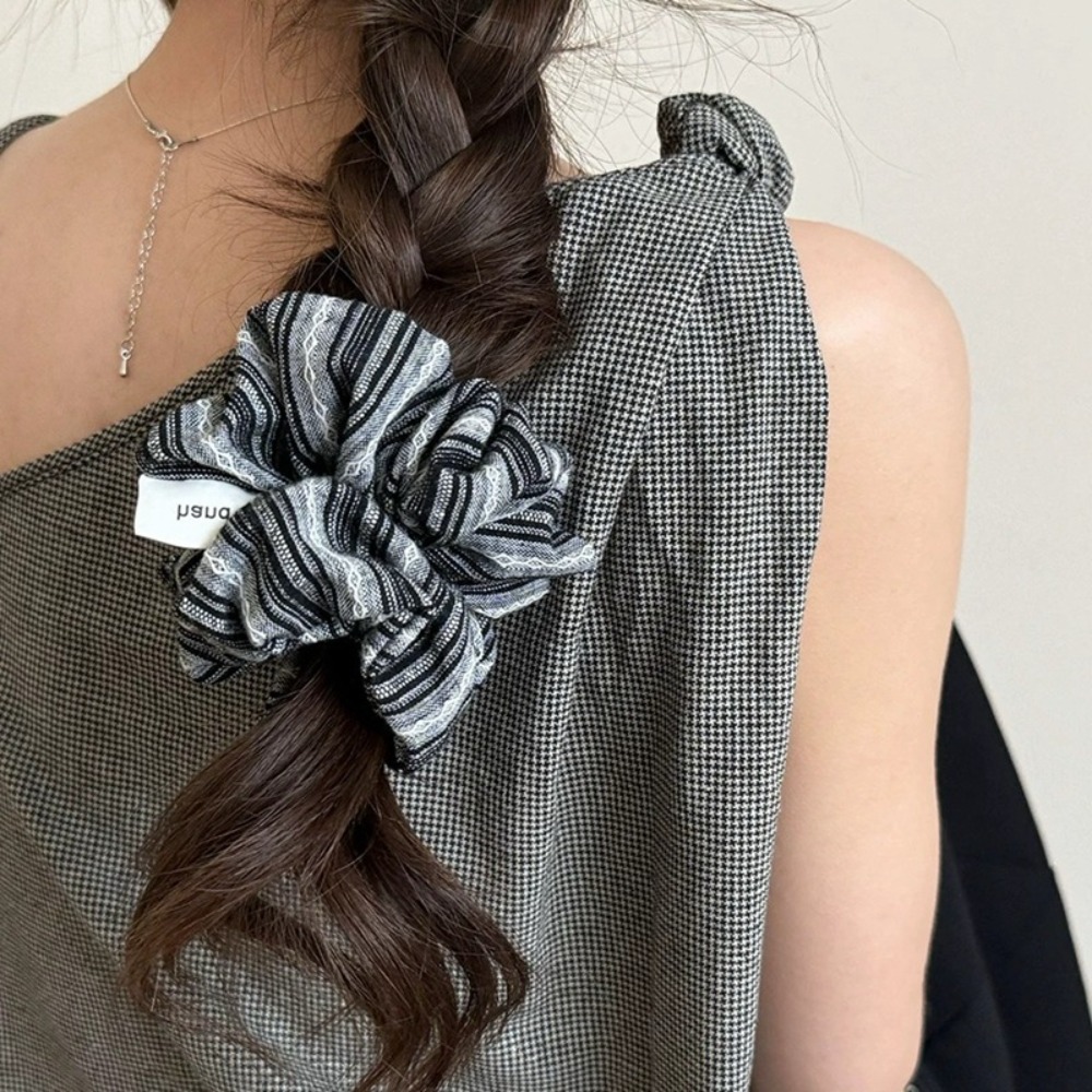 2025 Korea Fashion Stripe Hair - Silk Tie Striped review and price
