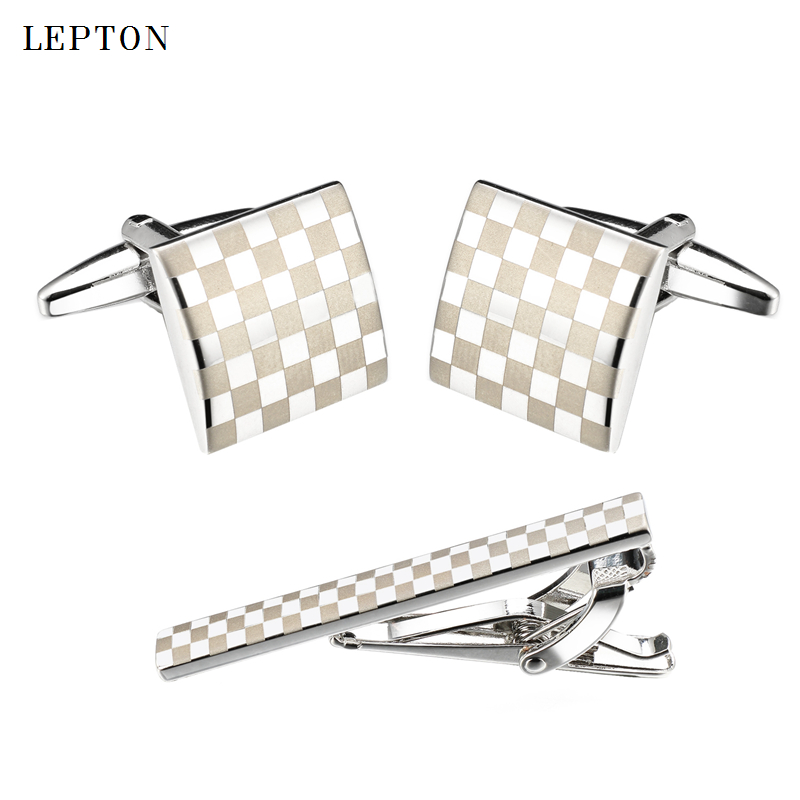 Lepton Classic Square  Laser M - Tie Bar Set Gift review and price
