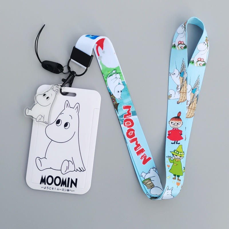 Moomin Cartoon Hard Card Holde - Lanyard Badge Holder review and price