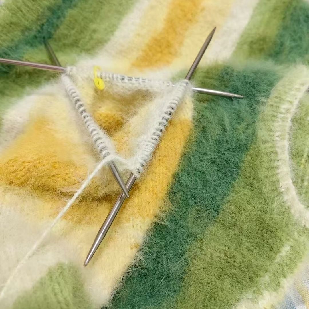 Gradient Wool Mohair Yarn Dyei - Woven Scarf Blanket review and price