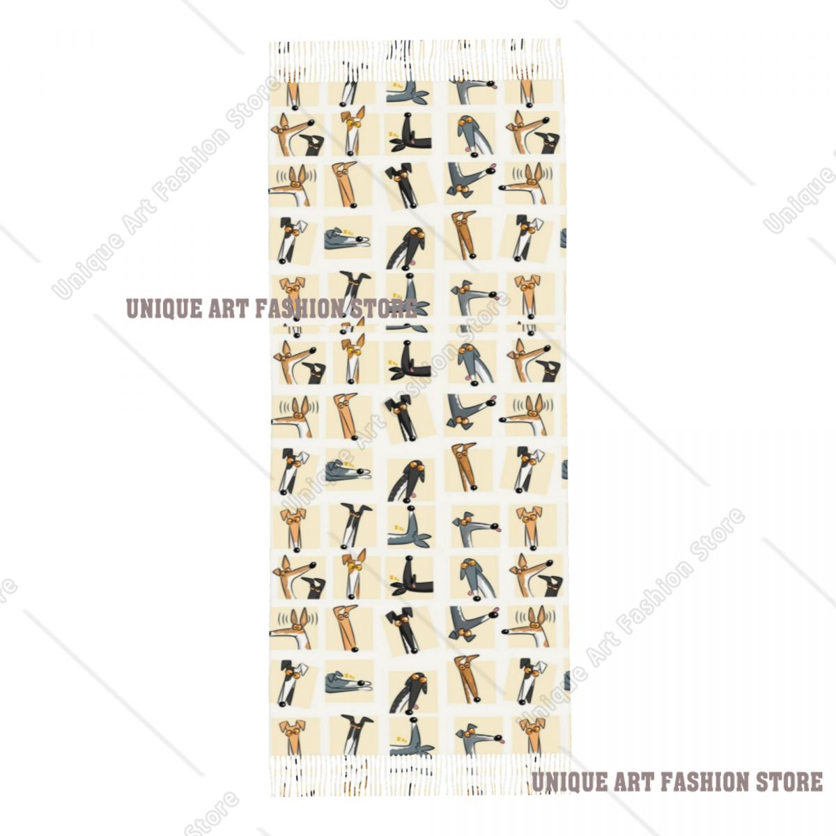 Women's Tassel Scarf Heads Up  - Pashmina Wrap Large review and price