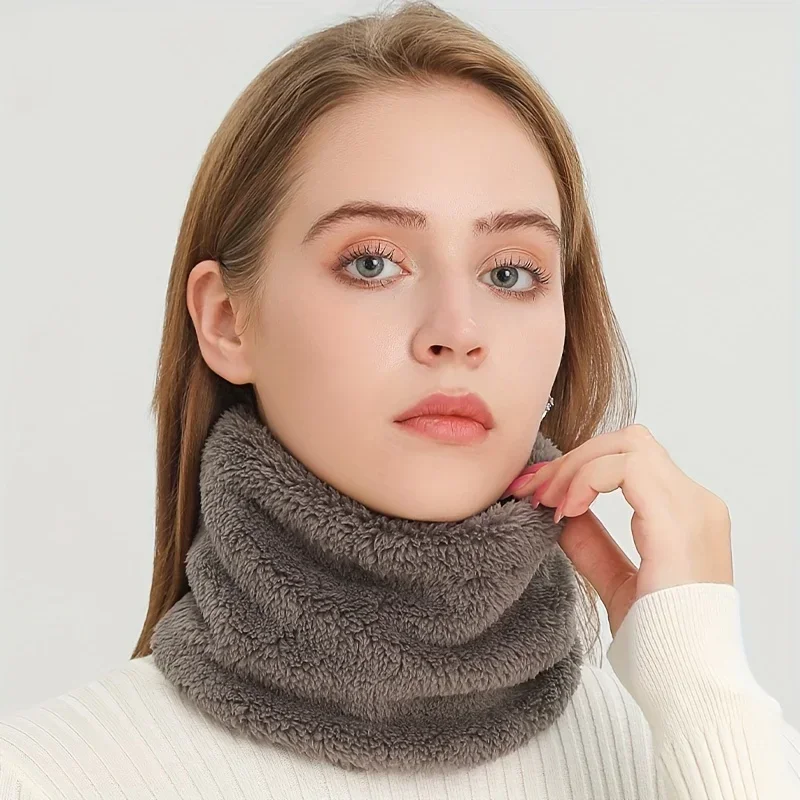 Windproof Plush Infinity Scarf - Infinity Scarf Knit review and price