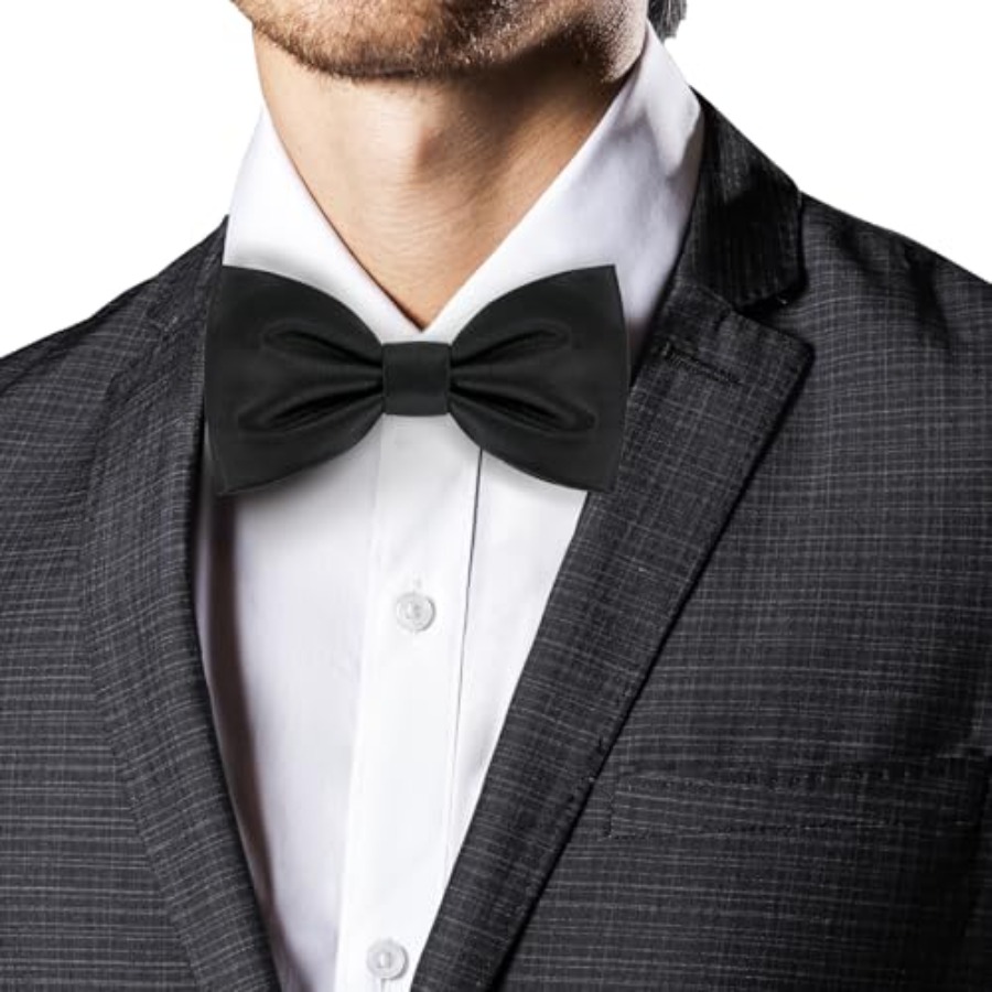 Mens Real Silk Classic Pre-Tie - Bow Tie Pre Tied review and price