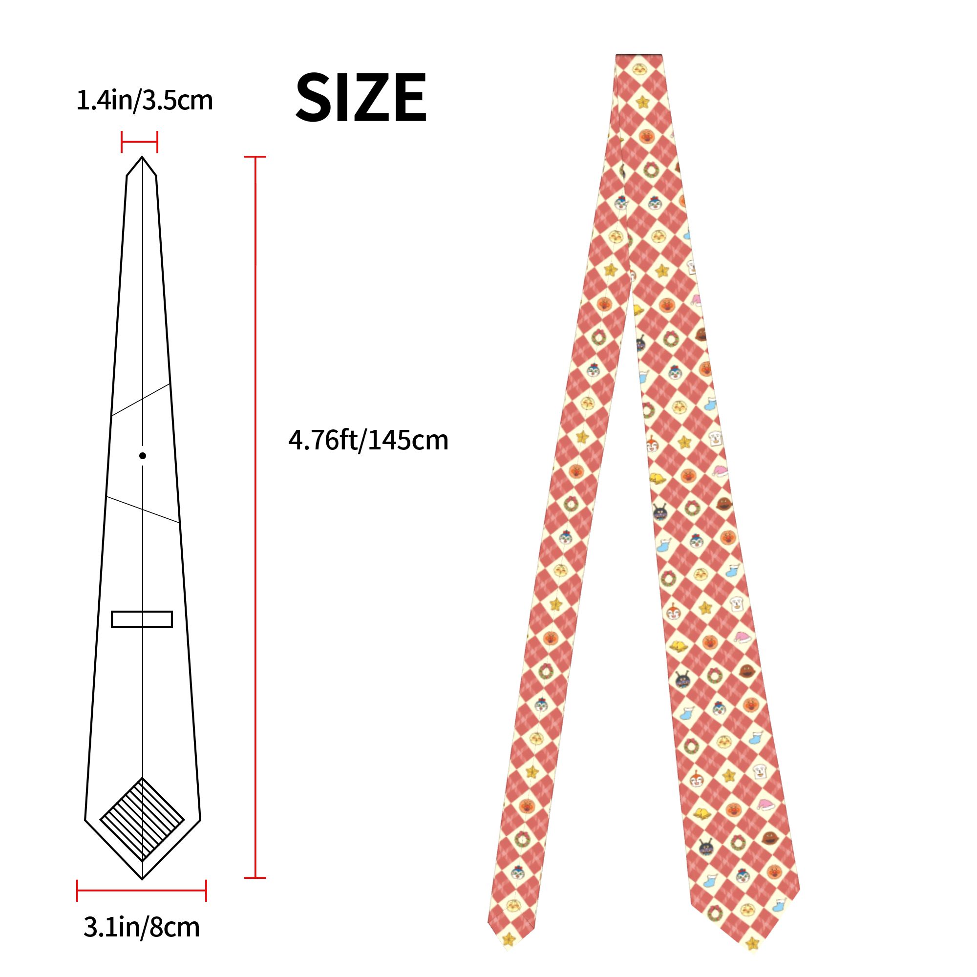 Anpanman Anime Cartoon Necktie - Skinny Tie Men review and price