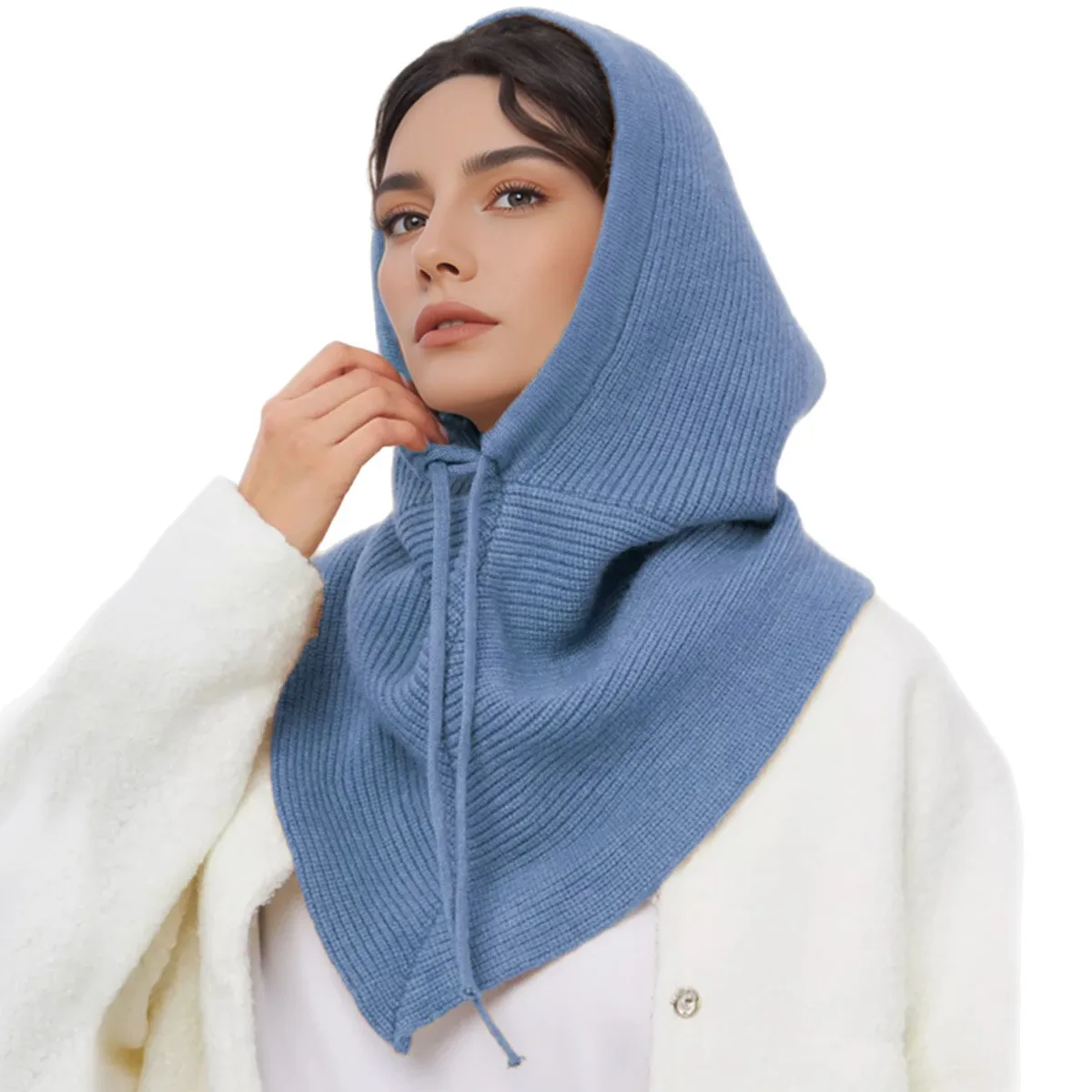 Women's Knitted Beanie Hat wit - Infinity Scarf Knit review and price