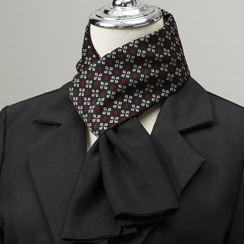 Men's Scarf Imitation Silk Nec - Ascot Neck Scarf review and price