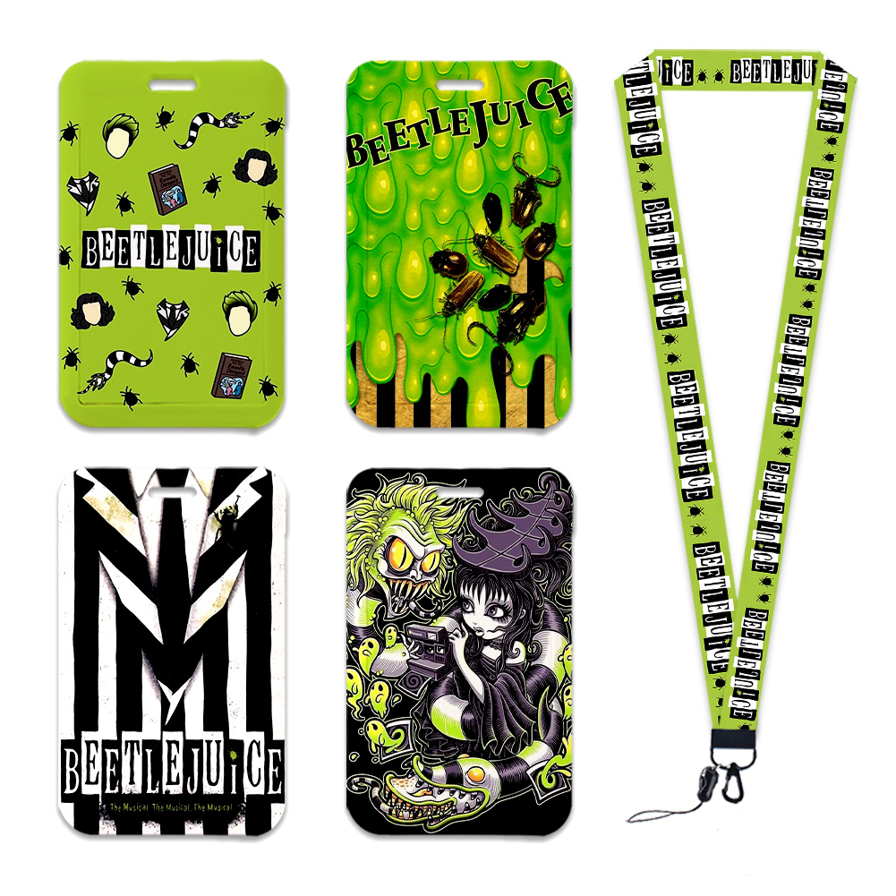 Cartoon Horror Movie ID Card H - Lanyard Badge Holder review and price