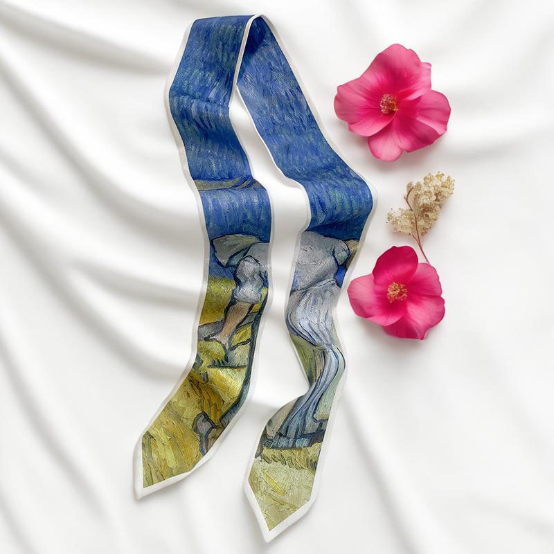 Prints Long Hairband Skinny Ne - Face Scarf Mask review and price