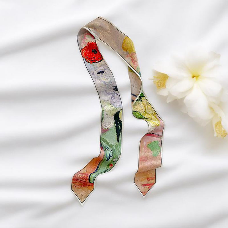 Prints Long Hairband Skinny Ne - Face Scarf Mask review and price